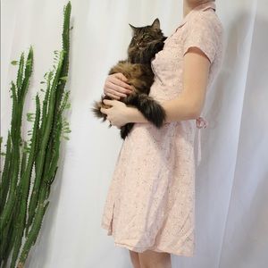 VINTAGE FLOWERED DRESS